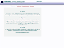 Tablet Screenshot of infomages.com